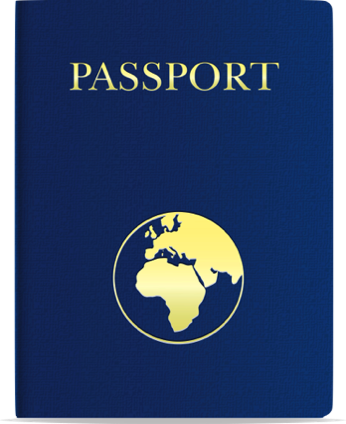 Click the passport to register